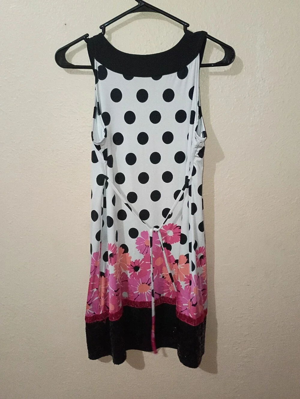 GIRLS SIZE 18 JUSTICE LINED DRESS (2012)